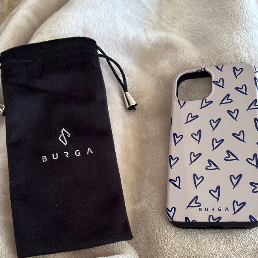 Burga Heart Pattern Phone Case